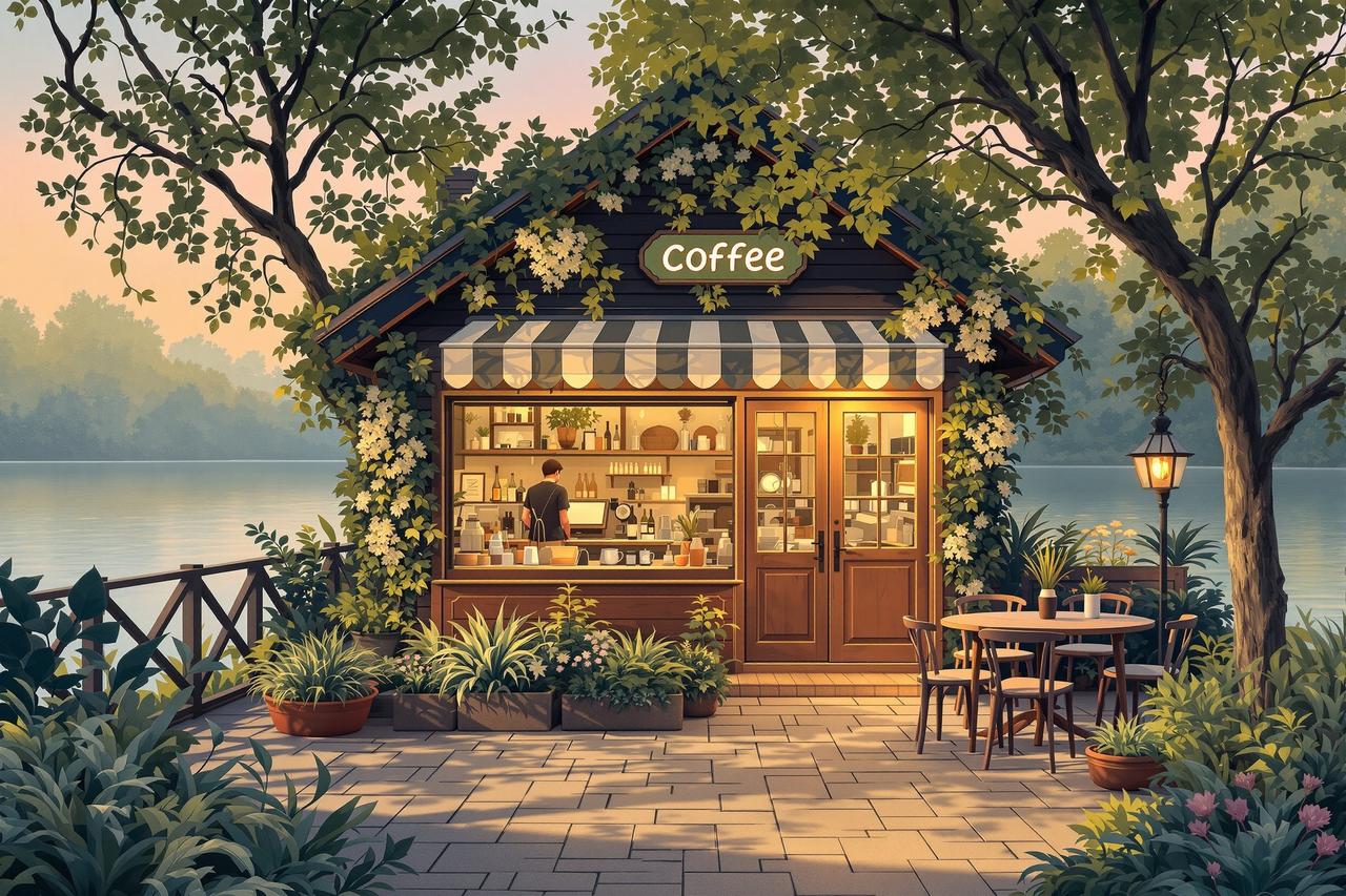 漫剧工坊 - 河畔咖啡屋 漫剧工坊 - 河畔咖啡屋
