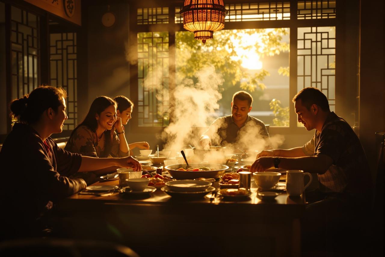漫剧工坊 - 河畔美食 · 舌尖上的温情